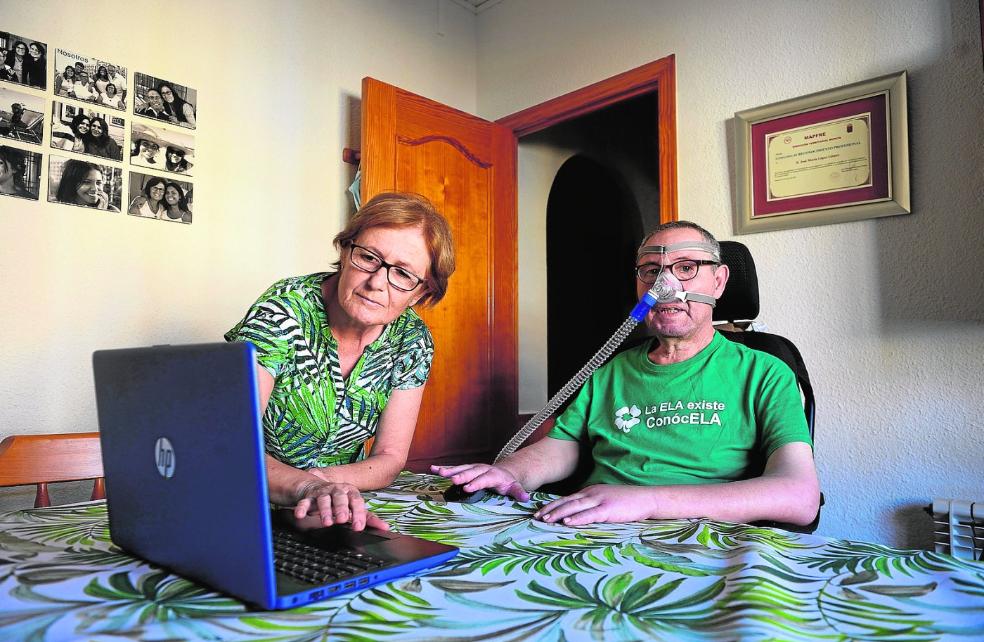 Pensar solo en el día a día para soportar la ELA