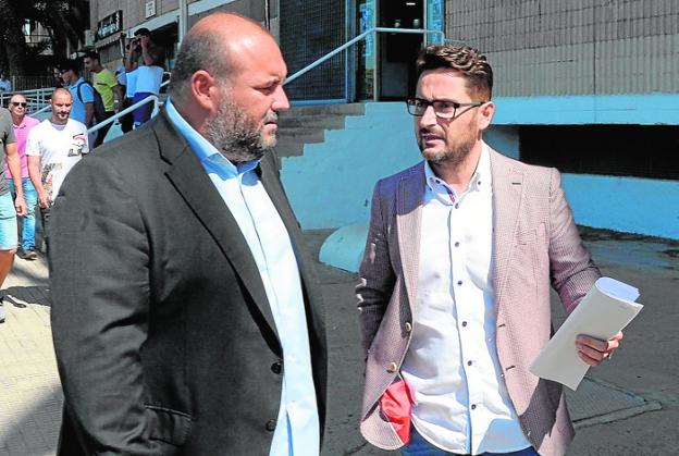 Belmonte y Breis, este jueves en el estadio con los suscriptores de LA VERDAD