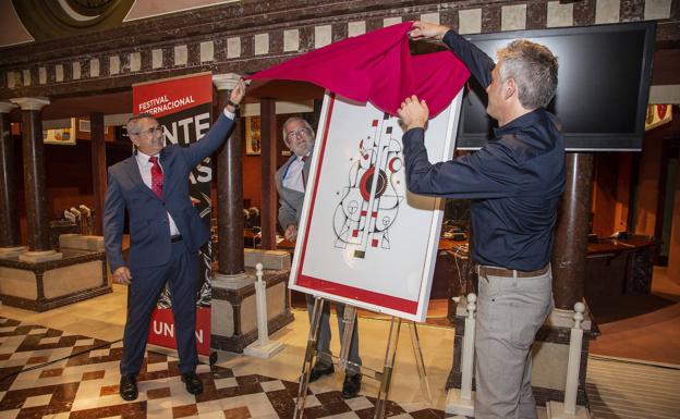 Una guitarra cubista para Asensio Sáez