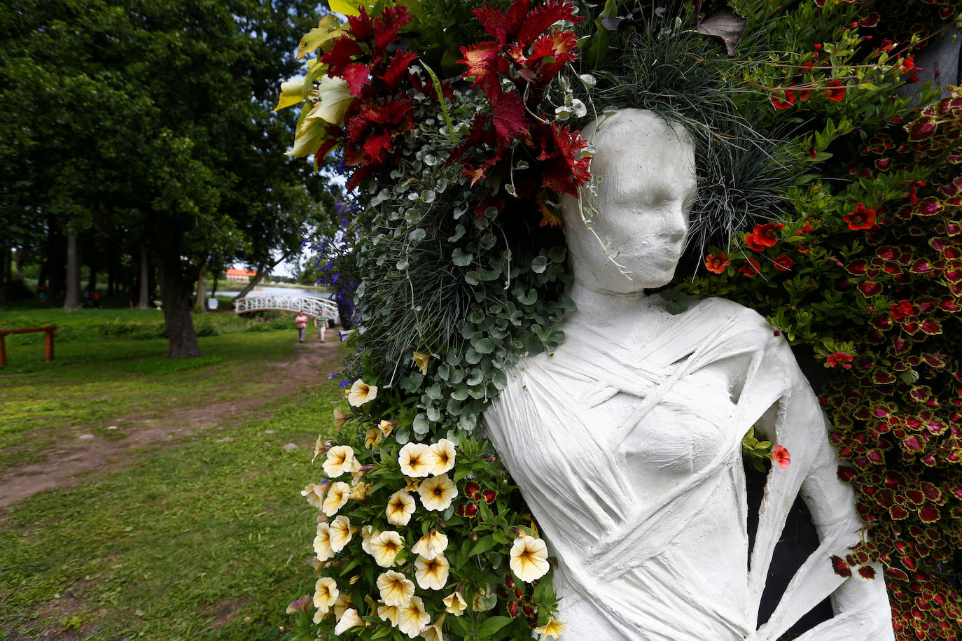 Flores en recuerdo de Shakespeare