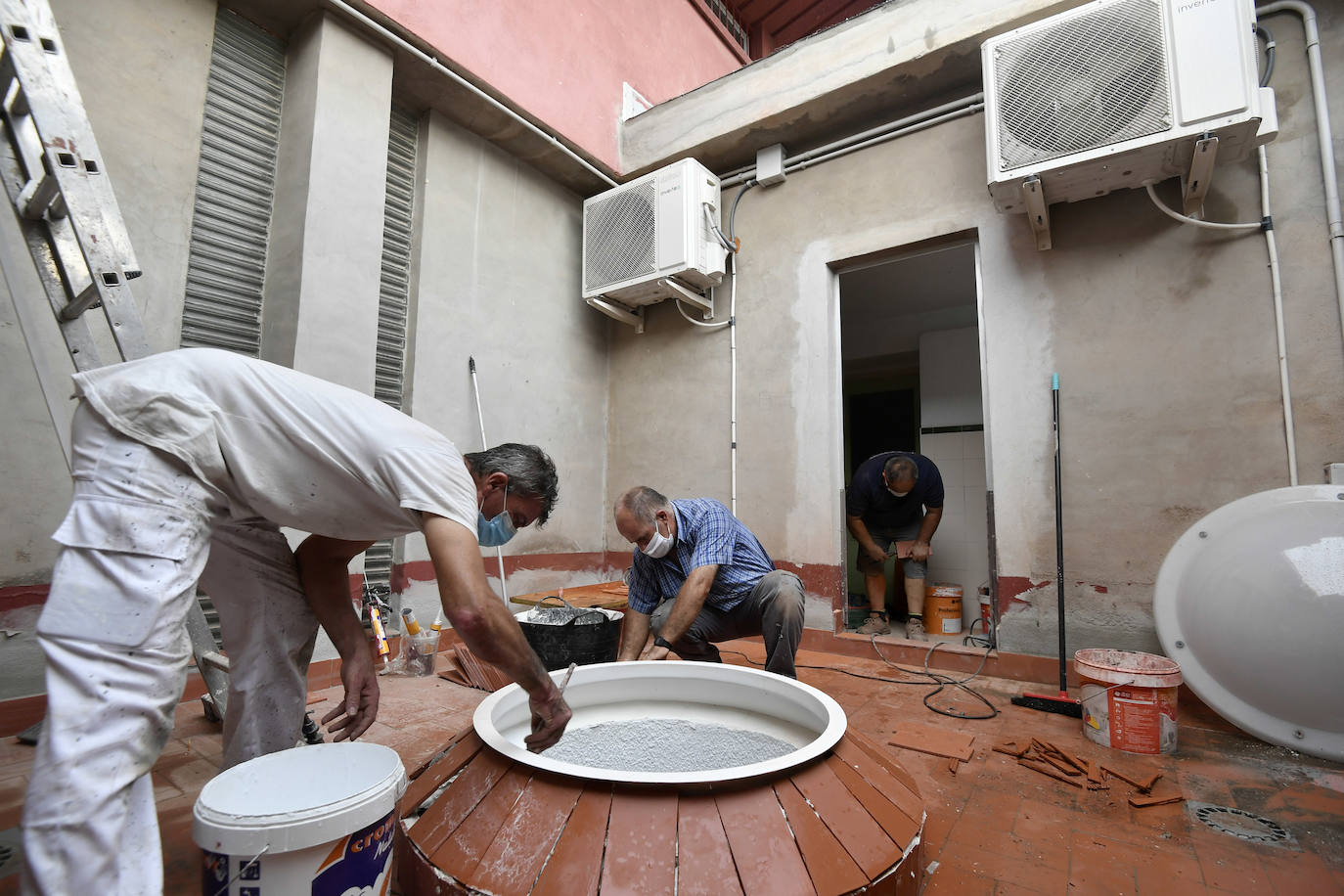 Veinte colegios de Murcia se benefician de una puesta a punto con el plan de obras estival