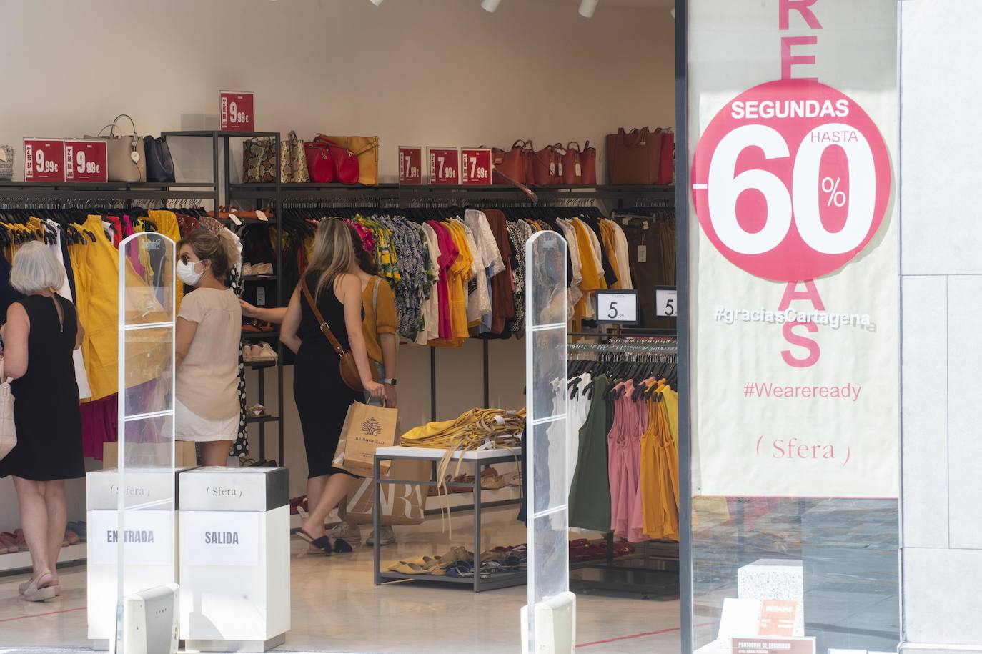 Sigue la campaña de rebajas en Cartagena