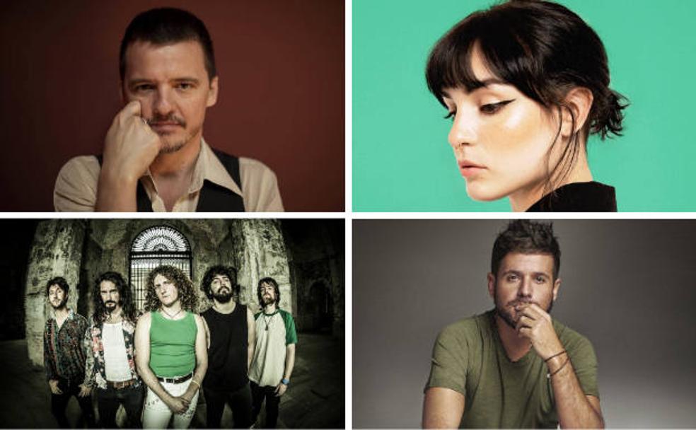 Rock and roll en la plaza del pueblo