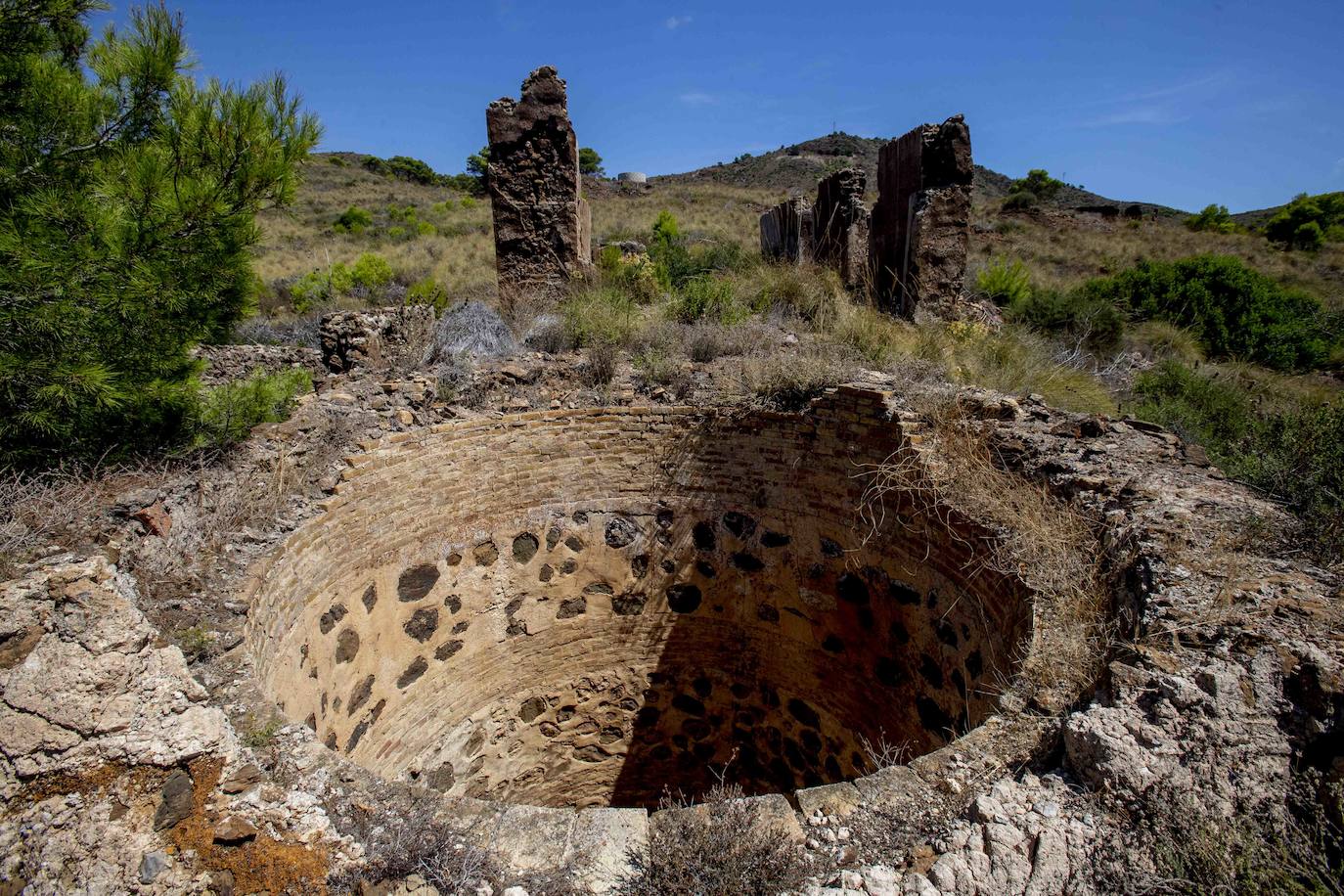 Fotos Pozos En Ruinas Por Toda La Sierra Minera La Verdad