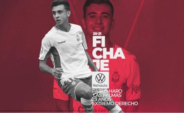 El Real Murcia ficha al extremo Pablo Haro