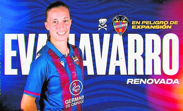 Eva Navarro se queda un año en el Levante