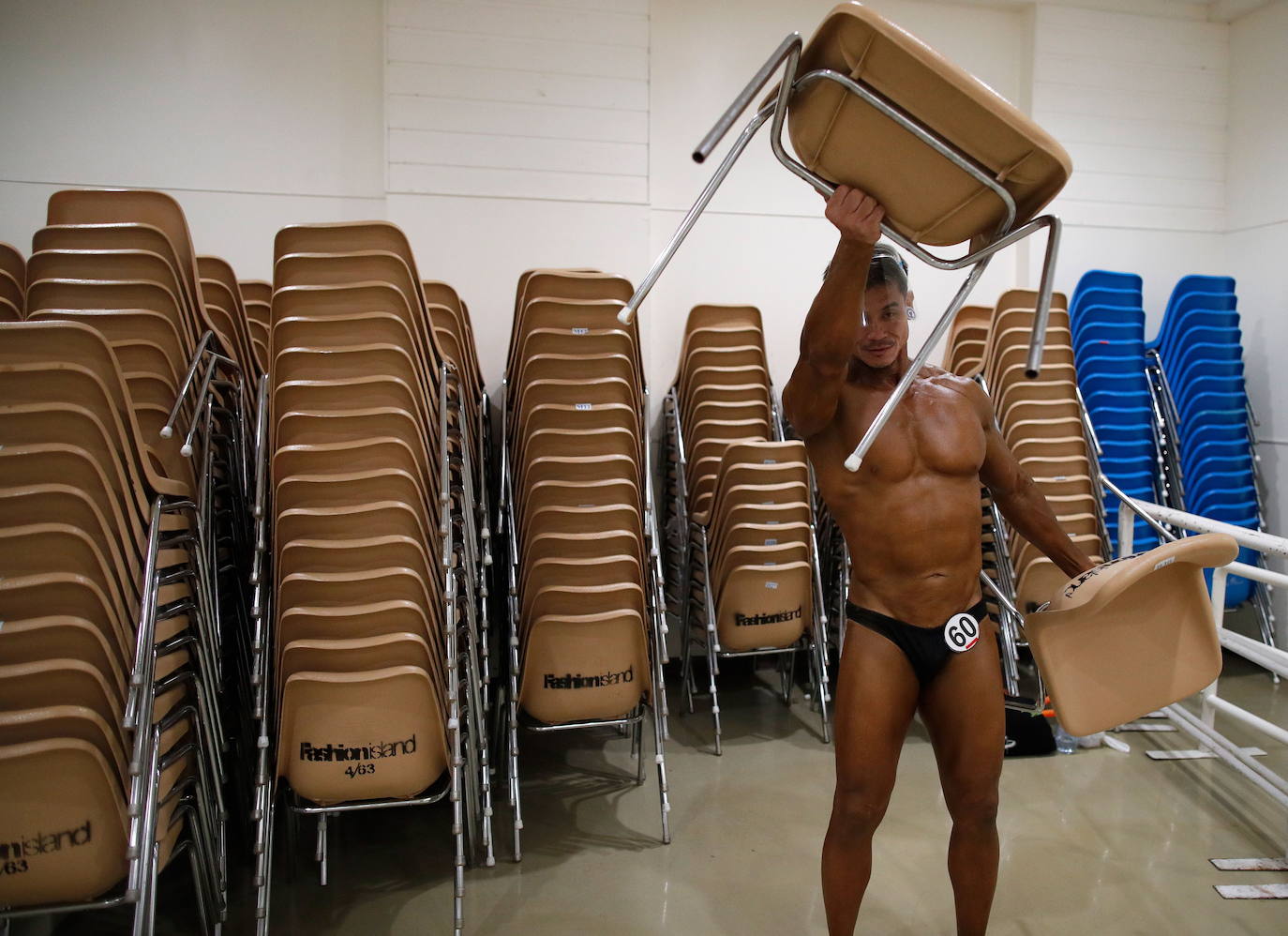 El coronavirus no detiene a los culturistas