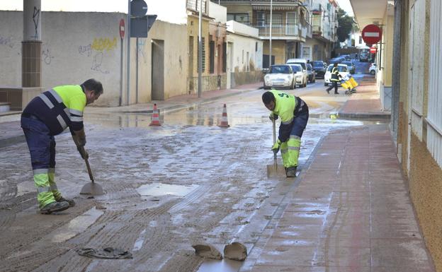 El Ministerio plantea ayudas a los alcaldes del Mar Menor para evitar las inundaciones