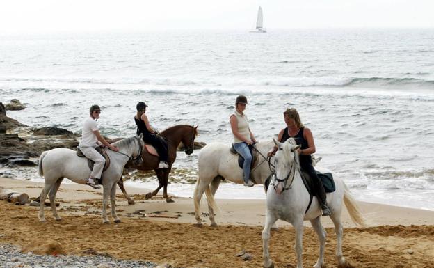 Descubrir Calblanque en paseo a caballo