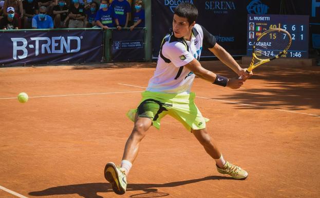 Carlos Alcaraz disputará la final del Challenger de Trieste