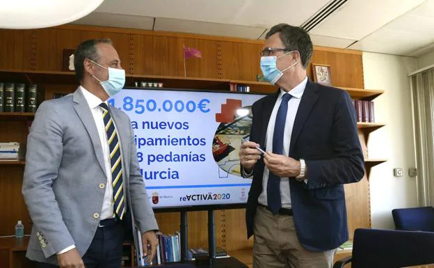 Dieciocho pedanías de Murcia se reparten 1,8 millones para proyectos sociales y de mejora urbana