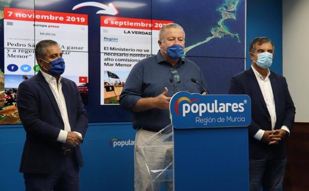 El Miteco descarta un Alto Comisionado para el Mar Menor y el PP le acusa de no priorizar su recuperación