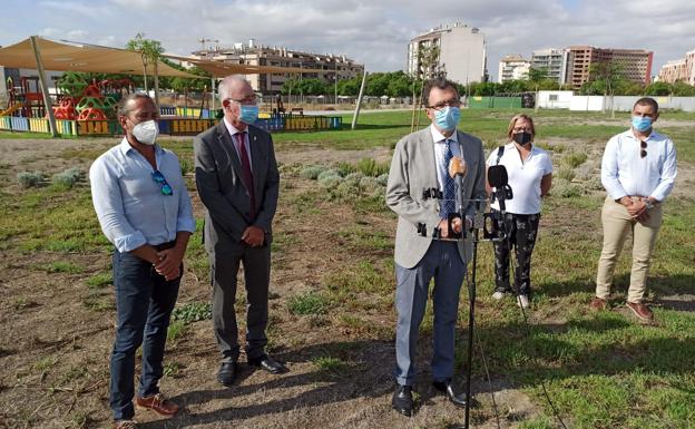 Churra y Santiago y Zaraíche estrenan una área verde de más de 26.200 m²