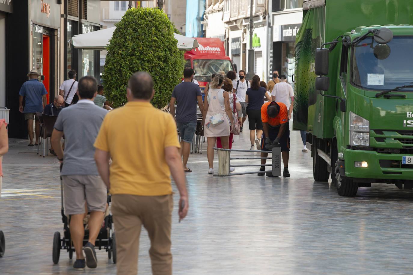 La ciudad de Cartagena cobra vitalidad tras un verano atípico