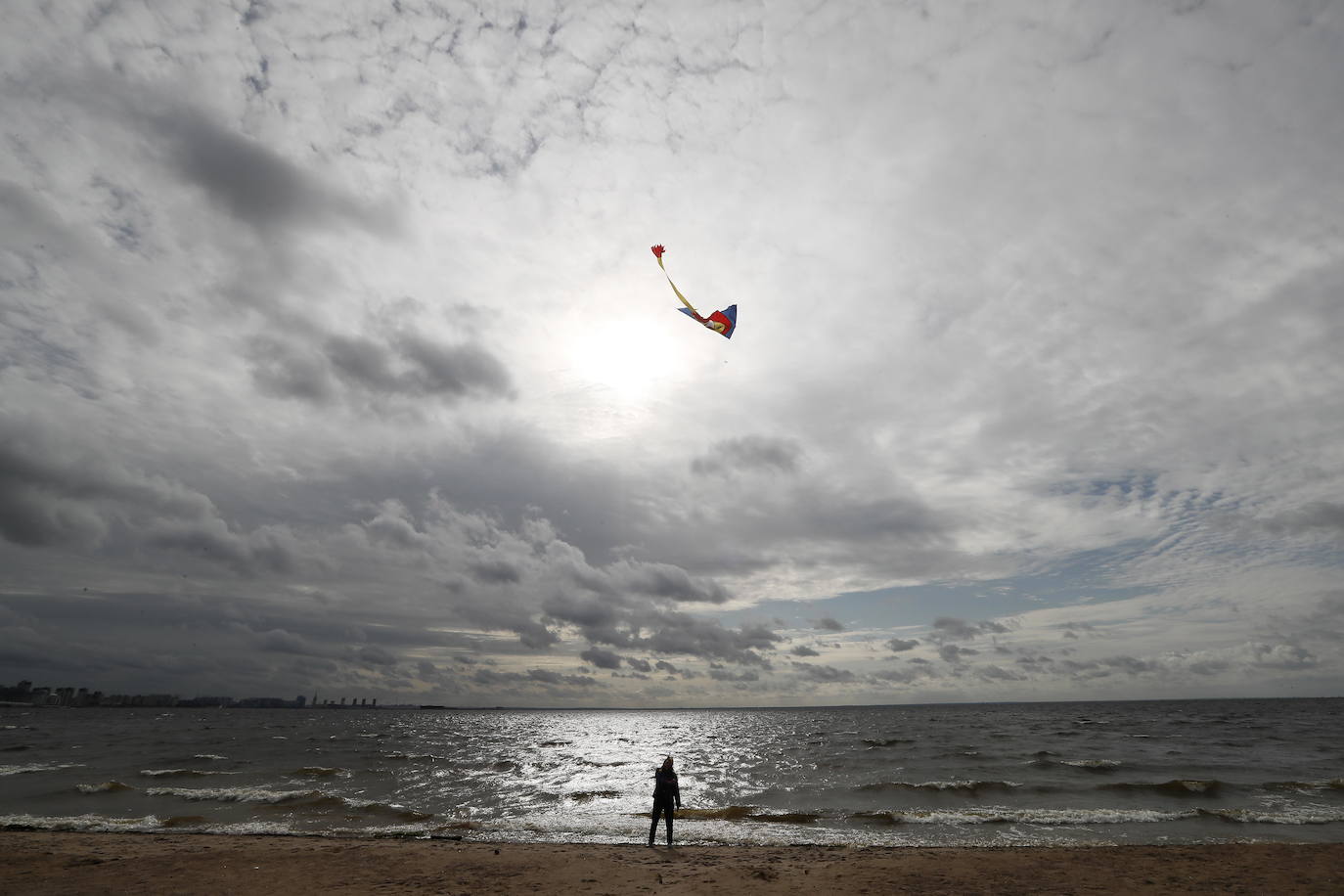 Festival de cometas en San Petersburgo