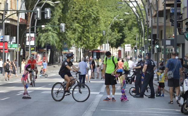Una Gran Vía de lujo para pasear y circular en bici