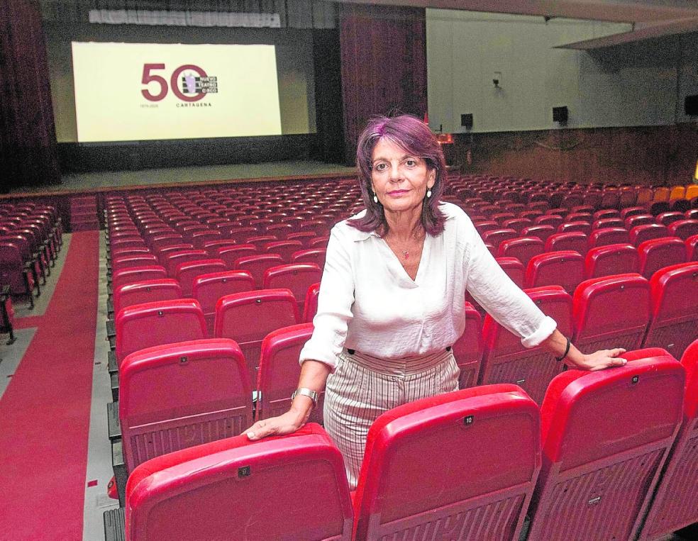 Isabel Belmonte: «Esta sala es una seña de identidad de Cartagena»