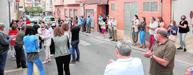 Movilización en el barrio de Apolonia de Lorca contra la apertura de una mezquita