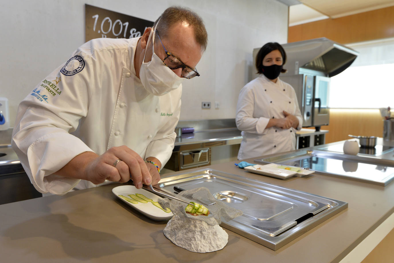 Los chefs Pablo González y María Gómez presentan sus propuestas que serán expuestas en San Sebastián Gastronomika