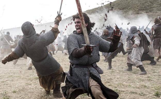 Así luce el actor murciano Jaime Lorente como 'El Cid' en la próxima serie de Amazon