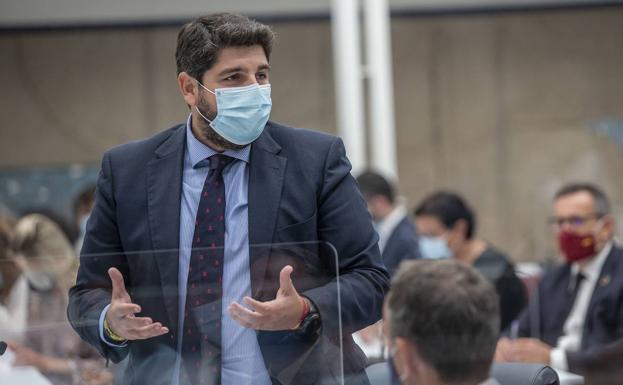 López Miras: «Parece que Justicia rectifica y que el Juzgado de Lo Mercantil 3 irá a Cartagena»