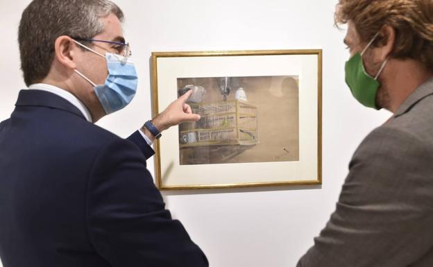 El Museo Ramón Gaya conmemora su 30 aniversario con una exposición que incluye inéditas del pintor murciano