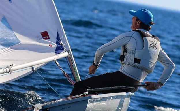 El regatista Carlos Martínez se proclama campeón de España de vela en la clase Ilca Máster