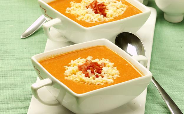 Salmorejo de calabaza