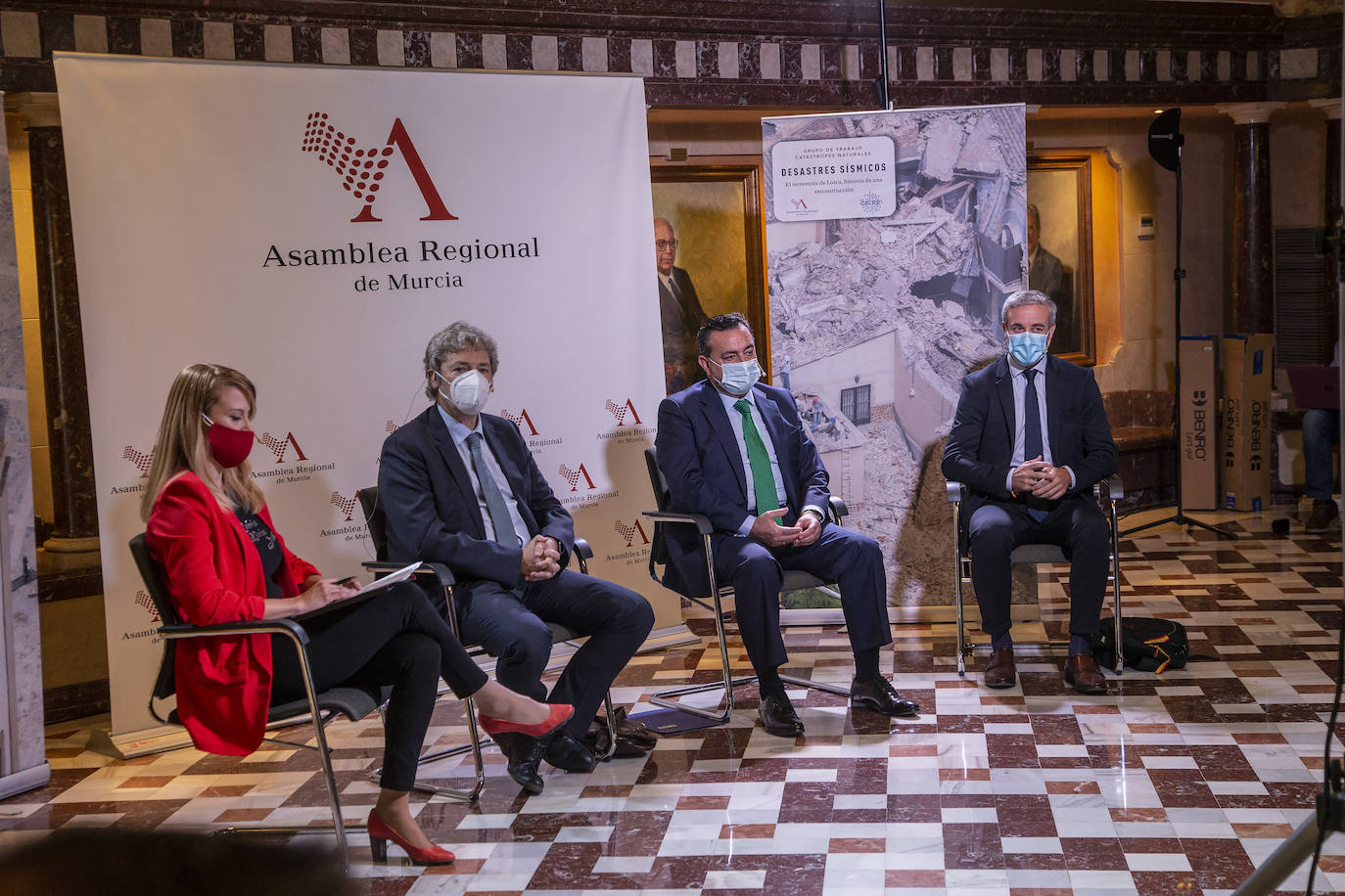 La reconstrucción de Lorca tras el terremoto de 2011 protagoniza la jornada de la CALRE celebrada en la Asamblea