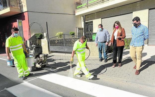 La seguridad se reforzará en ocho carreteras que atraviesan pedanías de Murcia