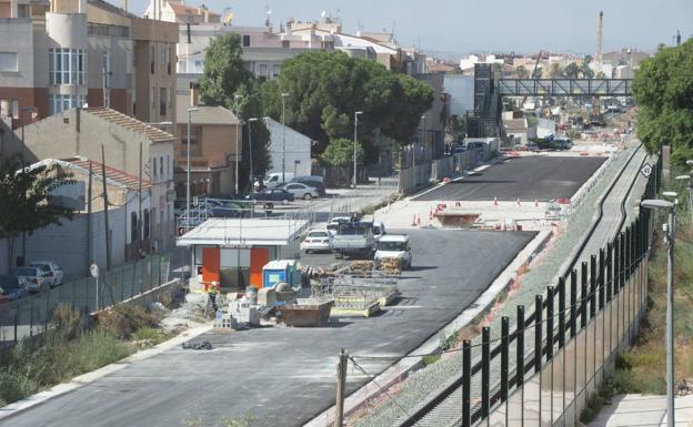 El Ayuntamiento de Murcia aprueba los 5,6 millones de la anualidad para las obras del soterramiento