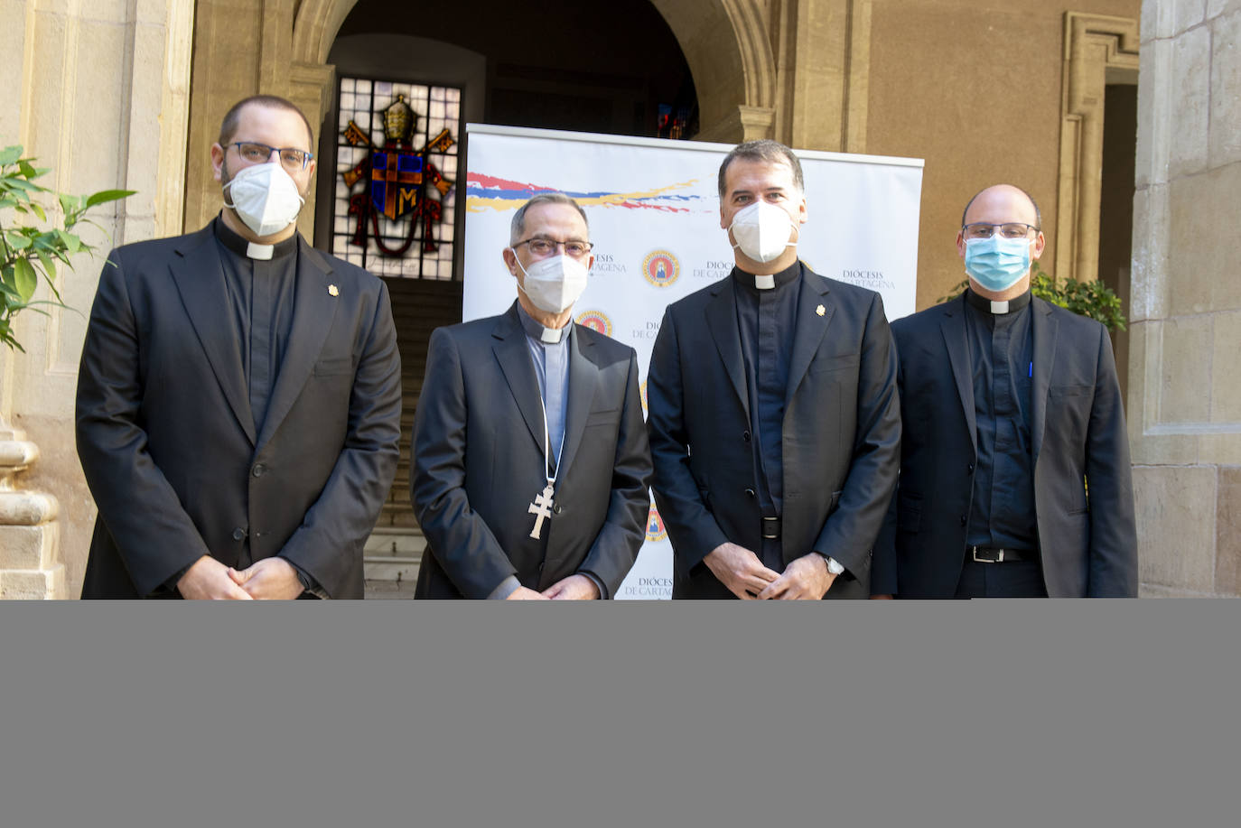 Acto de presentación del nombramiento de Fernando Valera como obispo de Zamora del 30 de octubre de 2020