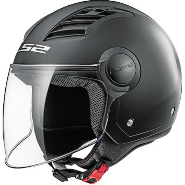 LS2 OF562 Airflow L Negro Mate