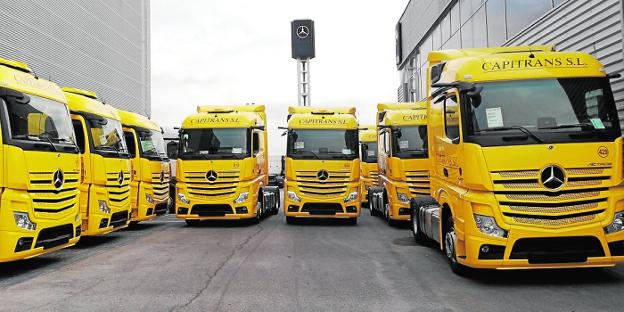 Comercial Dimovil renueva la flota de cabezas tractoras de Capitrans