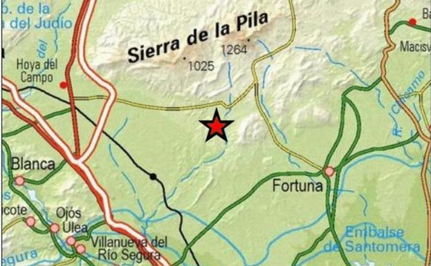 Dos terremotos, uno de ellos de 3,1 grados se dejan sentir en varias localidades de la Región de Murcia