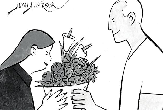 Un amor contado en viñetas de papel