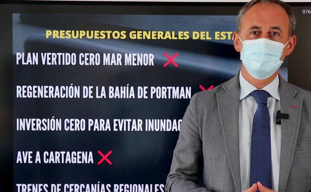 Celdrán califica que los Presupuestos del Estado de «engaño trilero»