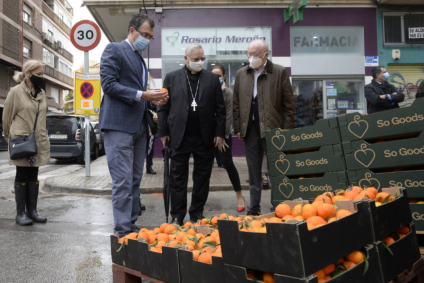 Presentación del nuevo Centro de Distribución de Alimentos de Cáritas