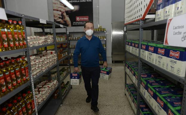 Más de 600 familias de Murcia se beneficiarán del nuevo Centro de Distribución de Alimentos de Cáritas