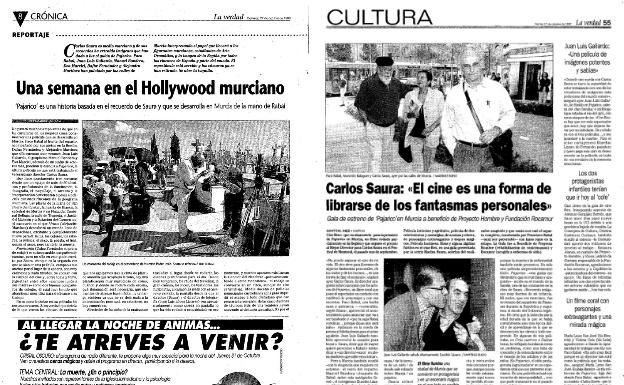 Los escenarios de 'Pajarico'