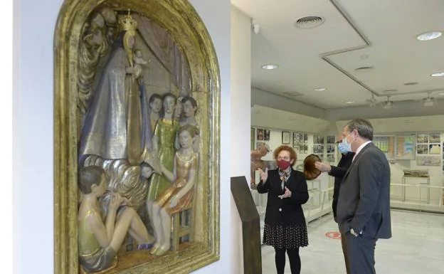 El retablo 'Virgen de la Fuensanta con niños cantores' de Antonio Campillo se unirá a la colección del Museo de la Ciudad