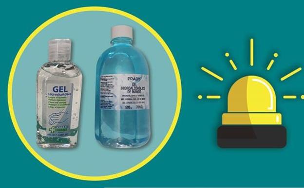 Alertan de dos marcas de gel hidroalcohólico vendidas en España que no son eficaces contra el coronavirus
