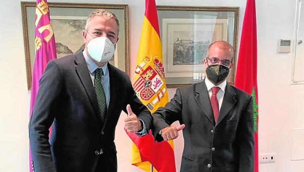 El cónsul de Marruecos y Proexport alientan «la paz social» en la Región