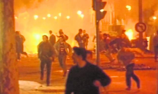 Aquel año 92 en el que ardió la Asamblea regional