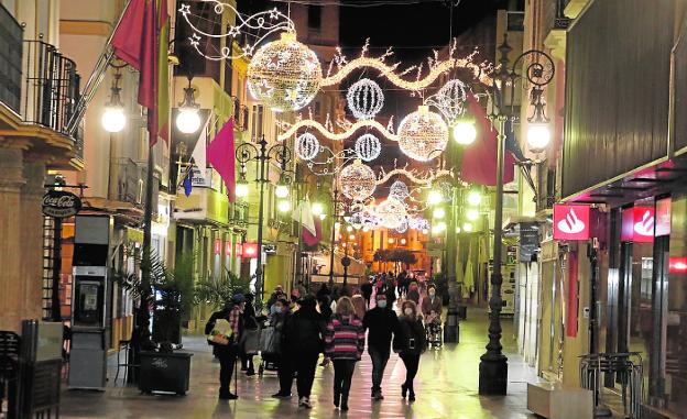 Más luces navideñas en Lorca