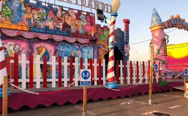 Las atracciones feriales se instalarán esta Navidad en varios jardines de Murcia al 50% de su aforo