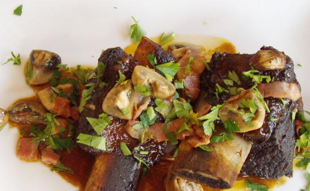 Costillas de ternera al horno