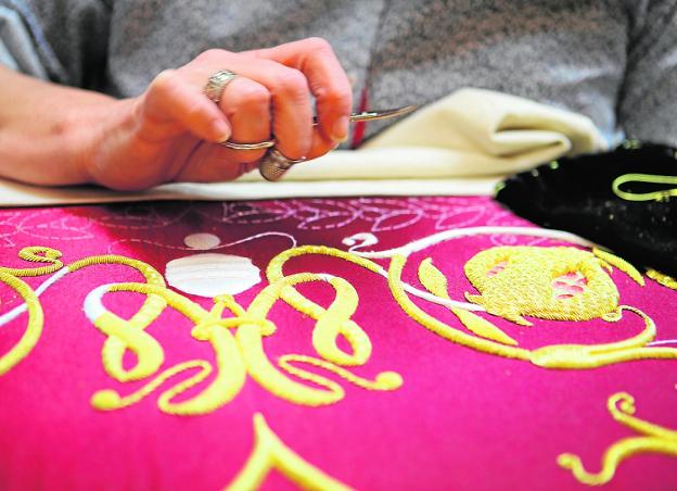 El bordado lorquino competirá de nuevo por ser Patrimonio de la Humanidad