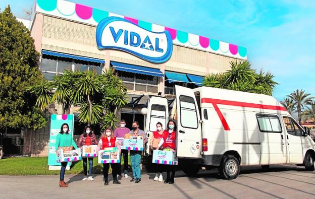 Vidal Golosinas endulza la Navidad con donaciones