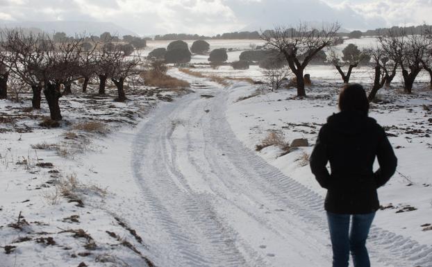 El frío arrecia y podría volver a nevar en diferentes puntos de la Región de Murcia